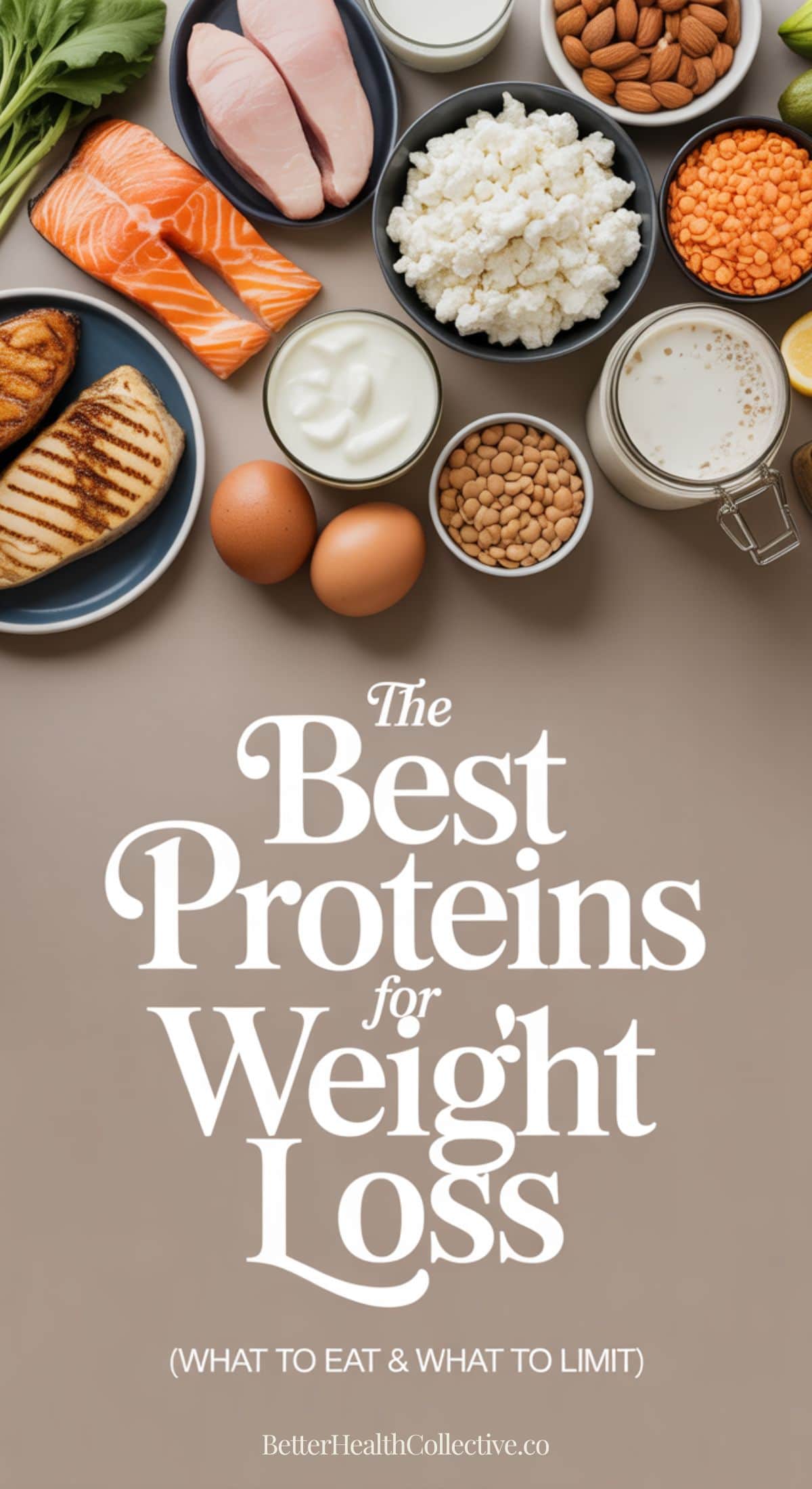 A delicious spread of food on a table, featuring some of the best protein sources for a healthy and balanced meal.